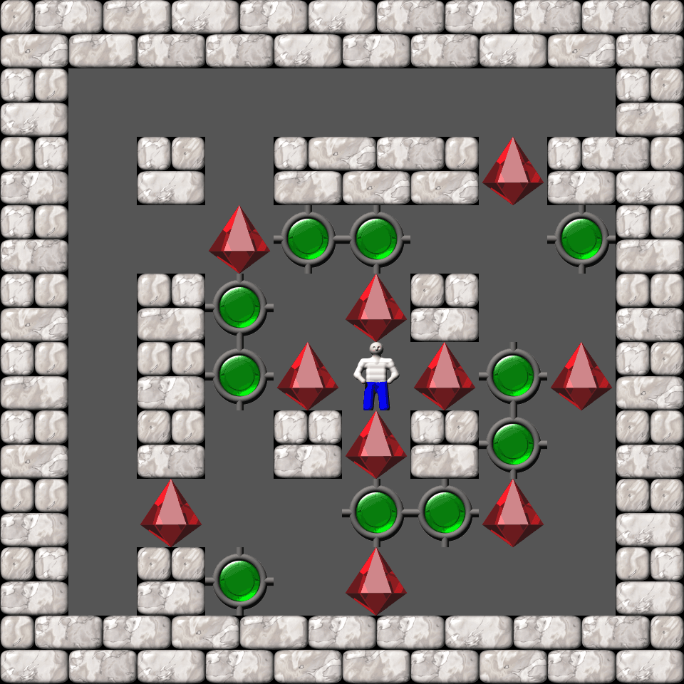 Sokoban Chrysalis Collection level 24